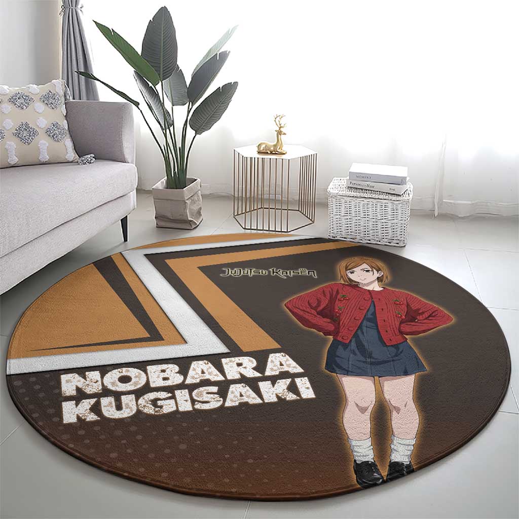 Nobara Kugisaki Round Carpet Jujutsu Kaisen Casual Chic Style