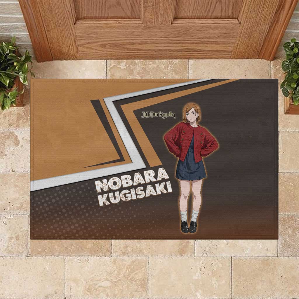 Nobara Kugisaki Rubber Doormat Jujutsu Kaisen Casual Chic Style