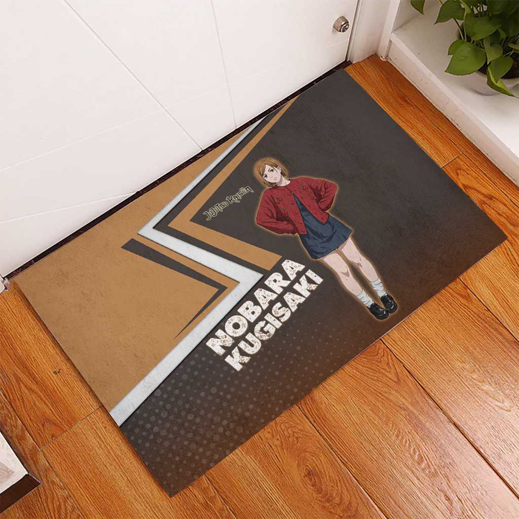 Nobara Kugisaki Rubber Doormat Jujutsu Kaisen Casual Chic Style