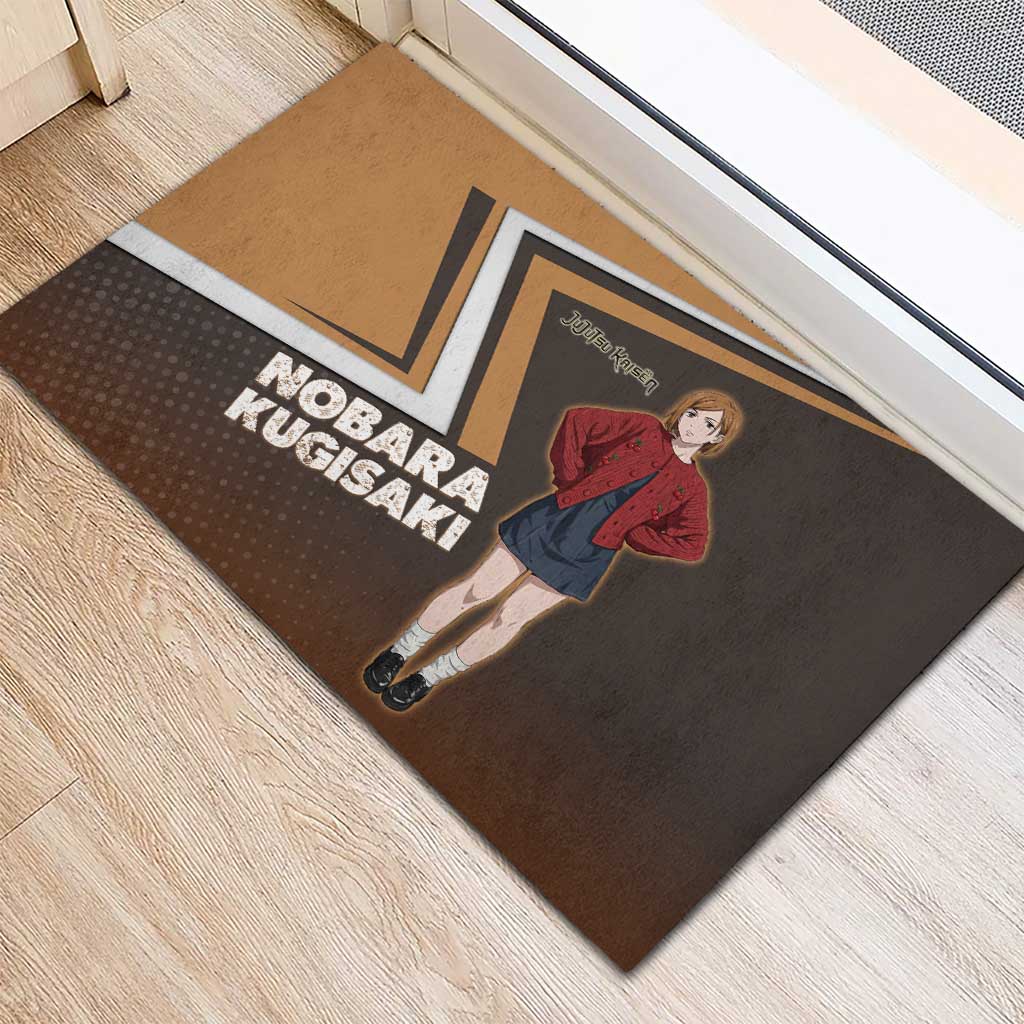 Nobara Kugisaki Rubber Doormat Jujutsu Kaisen Casual Chic Style