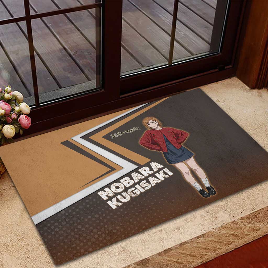 Nobara Kugisaki Rubber Doormat Jujutsu Kaisen Casual Chic Style