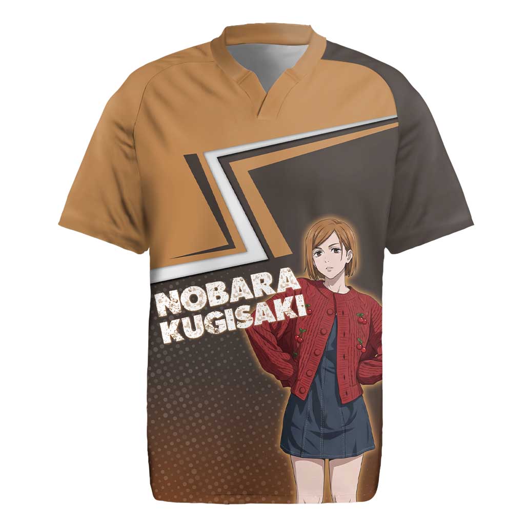 Nobara Kugisaki Rugby Jersey Jujutsu Kaisen Casual Chic Style