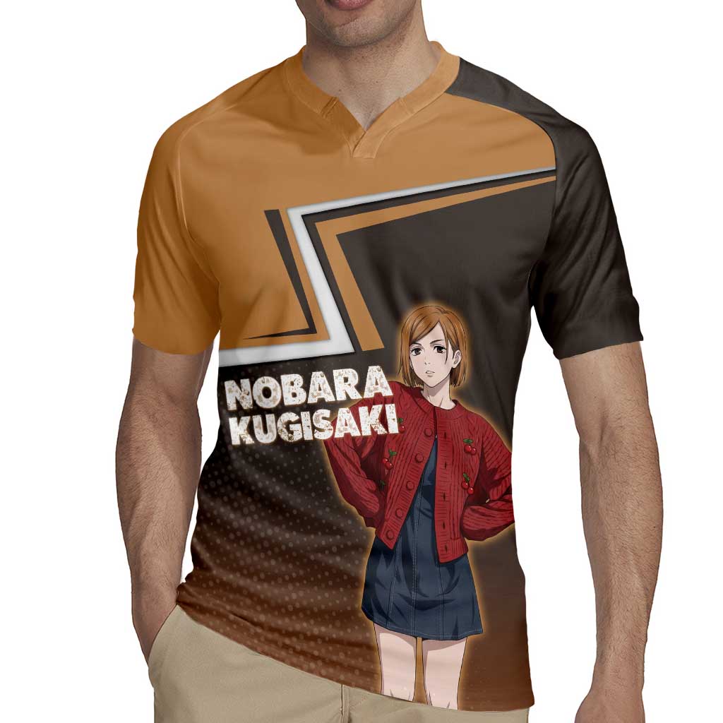 Nobara Kugisaki Rugby Jersey Jujutsu Kaisen Casual Chic Style
