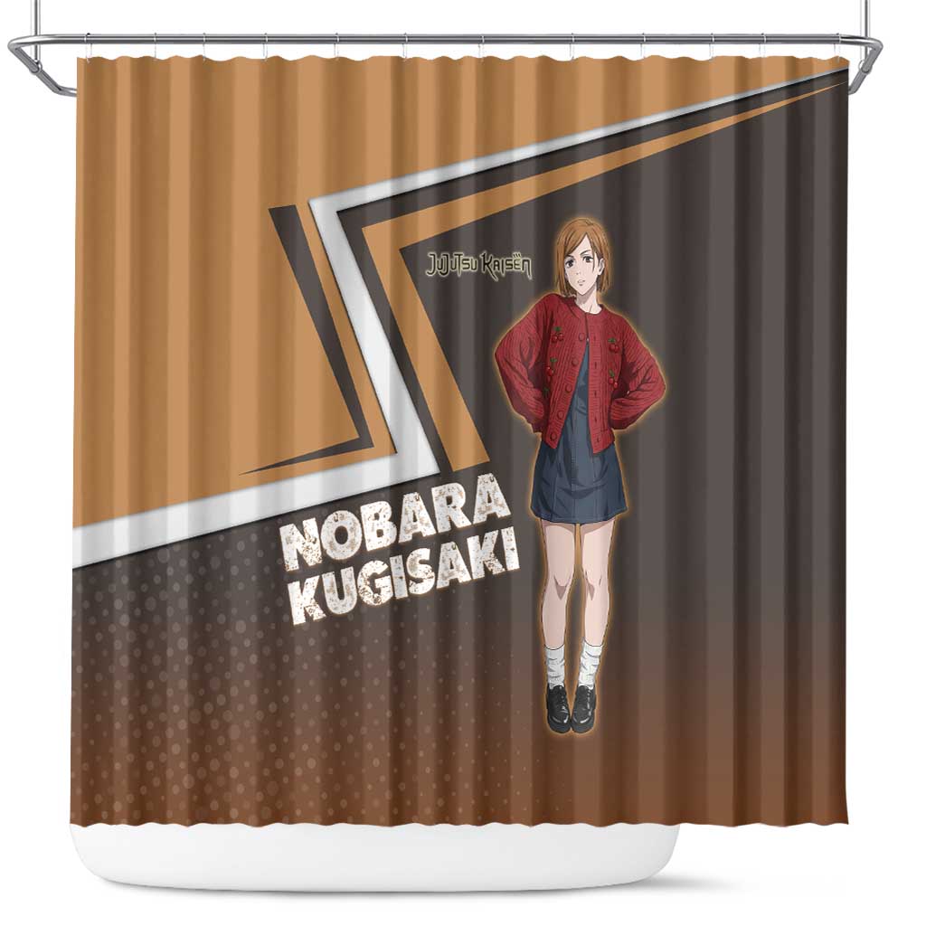 Nobara Kugisaki Shower Curtain Jujutsu Kaisen Casual Chic Style