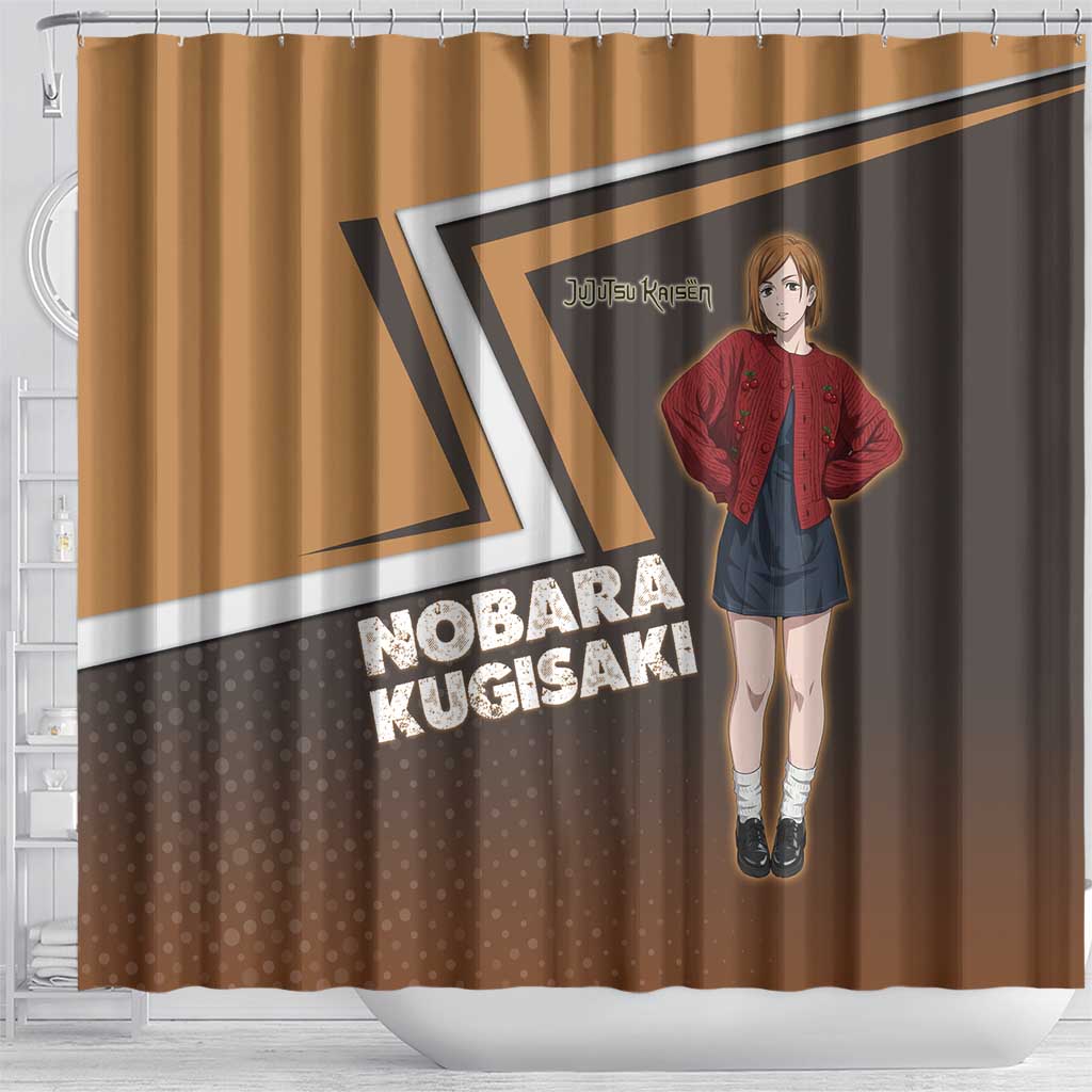 Nobara Kugisaki Shower Curtain Jujutsu Kaisen Casual Chic Style