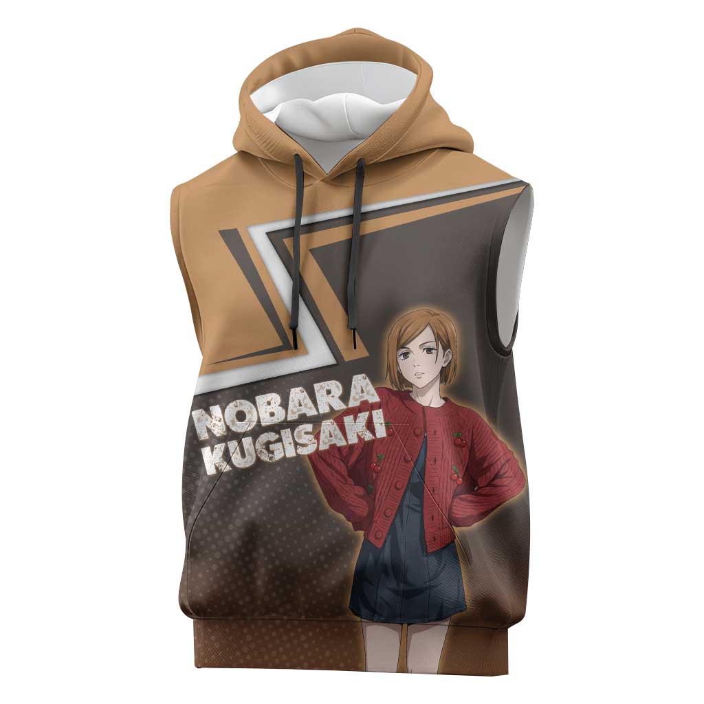 Nobara Kugisaki Sleeveless Hoodie Jujutsu Kaisen Casual Chic Style