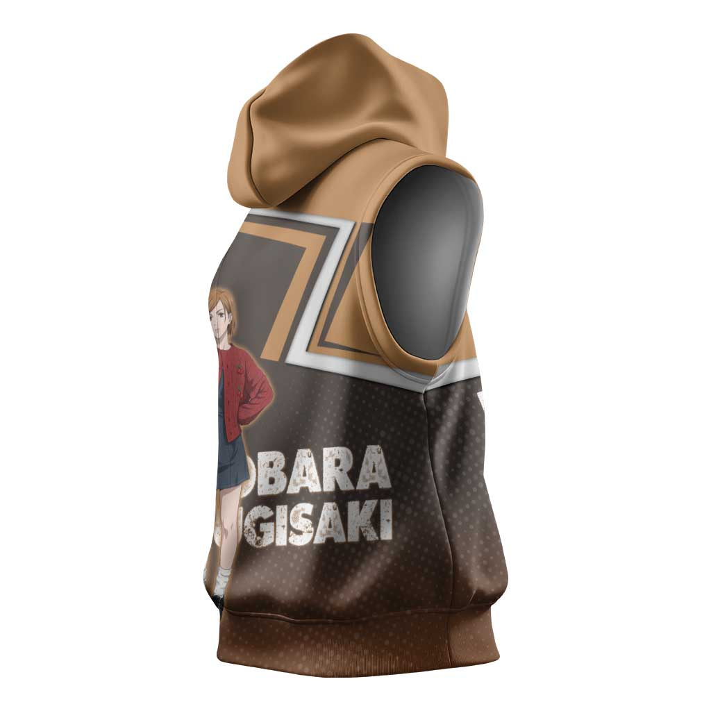 Nobara Kugisaki Sleeveless Hoodie Jujutsu Kaisen Casual Chic Style