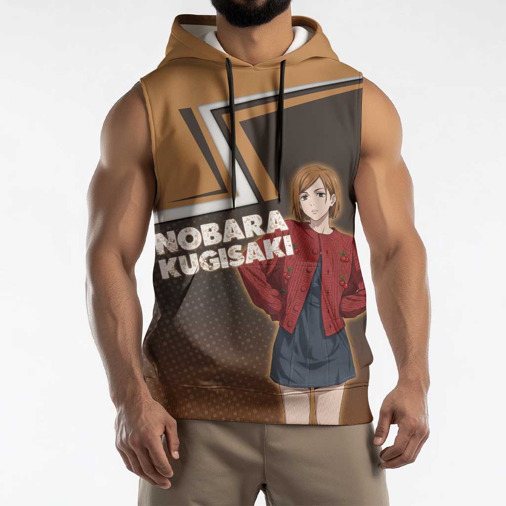 Nobara Kugisaki Sleeveless Hoodie Jujutsu Kaisen Casual Chic Style
