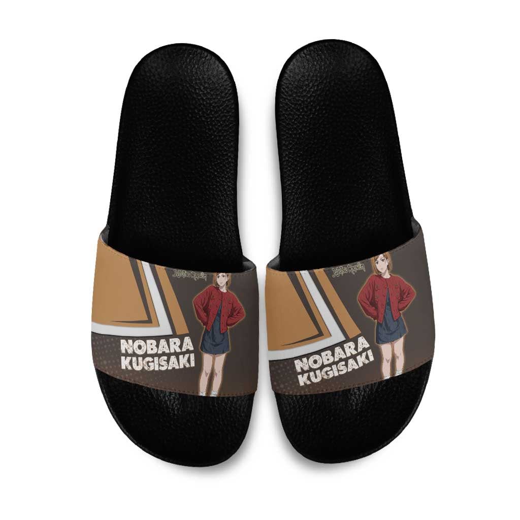 Nobara Kugisaki Slide Sandals Jujutsu Kaisen Casual Chic Style