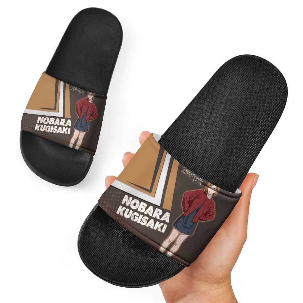 Nobara Kugisaki Slide Sandals Jujutsu Kaisen Casual Chic Style