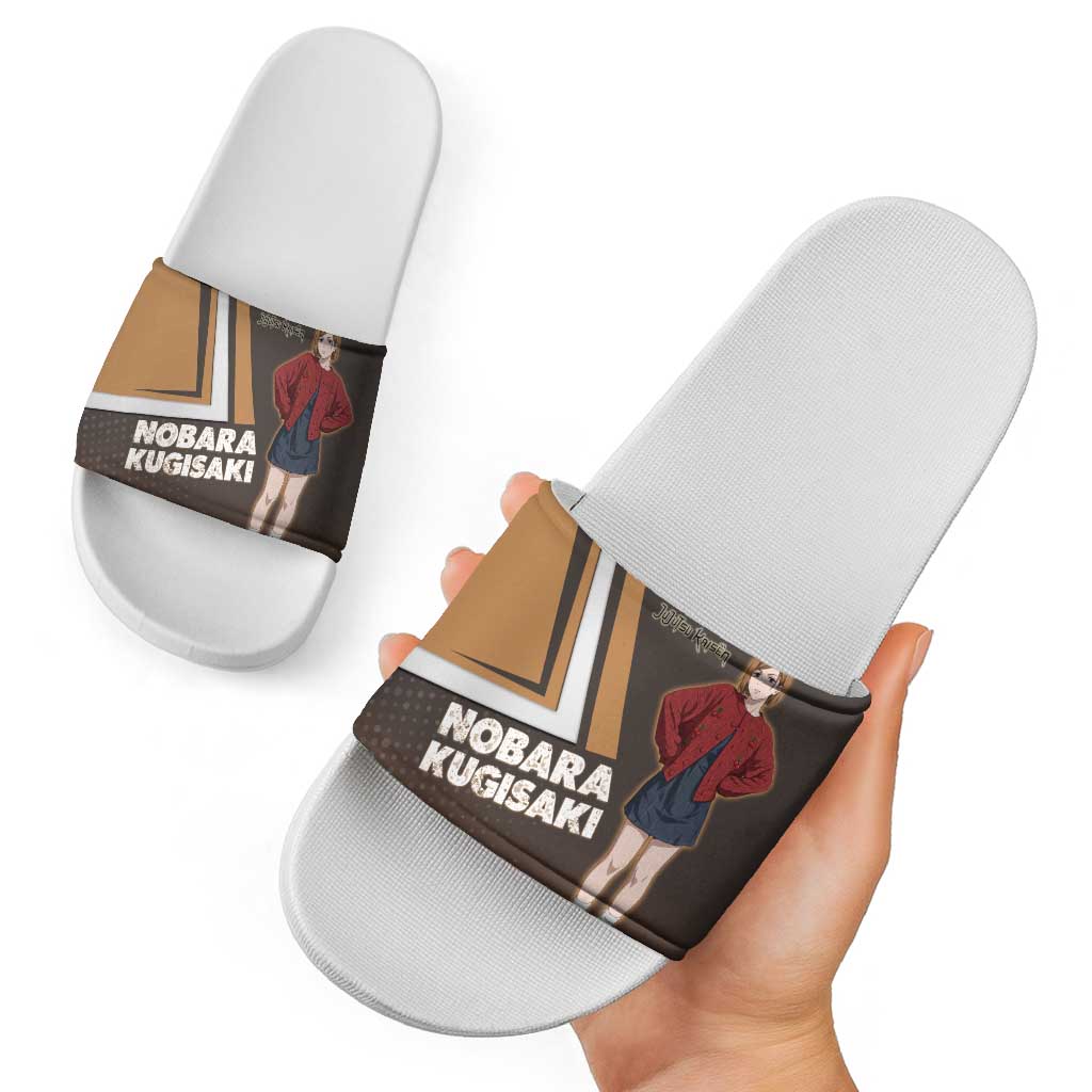 Nobara Kugisaki Slide Sandals Jujutsu Kaisen Casual Chic Style