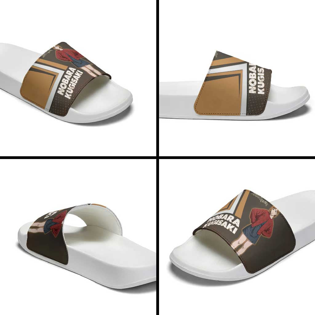 Nobara Kugisaki Slide Sandals Jujutsu Kaisen Casual Chic Style