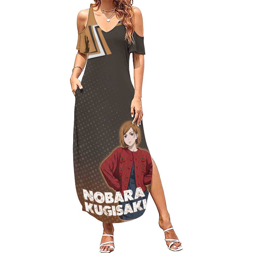 Nobara Kugisaki Summer Maxi Dress Jujutsu Kaisen Casual Chic Style