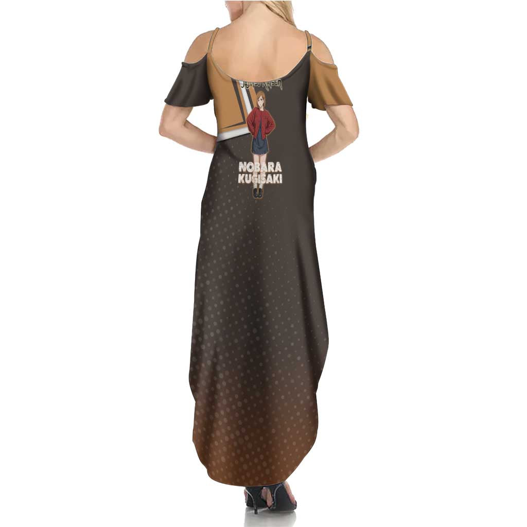 Nobara Kugisaki Summer Maxi Dress Jujutsu Kaisen Casual Chic Style