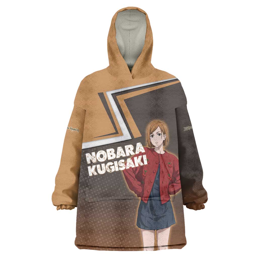 Nobara Kugisaki Wearable Blanket Hoodie Jujutsu Kaisen Casual Chic Style