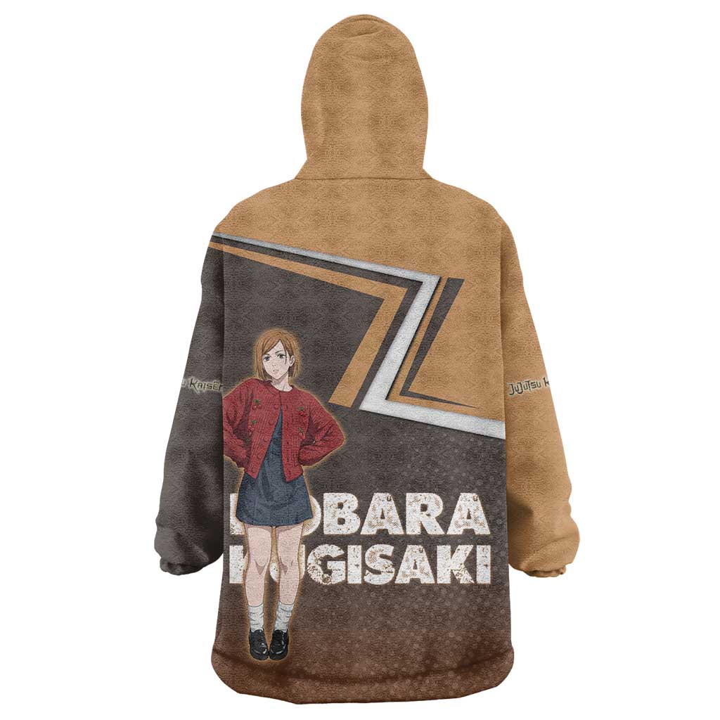Nobara Kugisaki Wearable Blanket Hoodie Jujutsu Kaisen Casual Chic Style