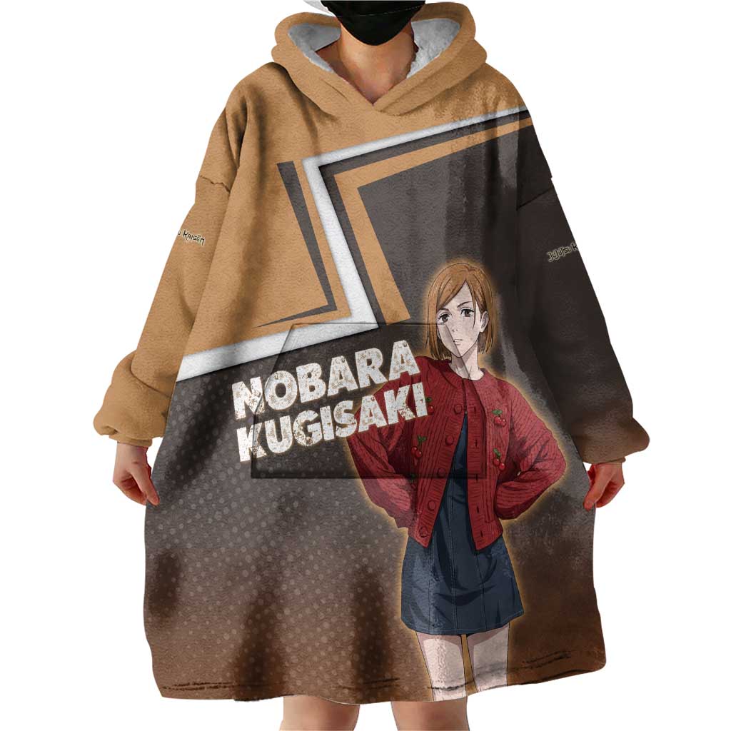 Nobara Kugisaki Wearable Blanket Hoodie Jujutsu Kaisen Casual Chic Style