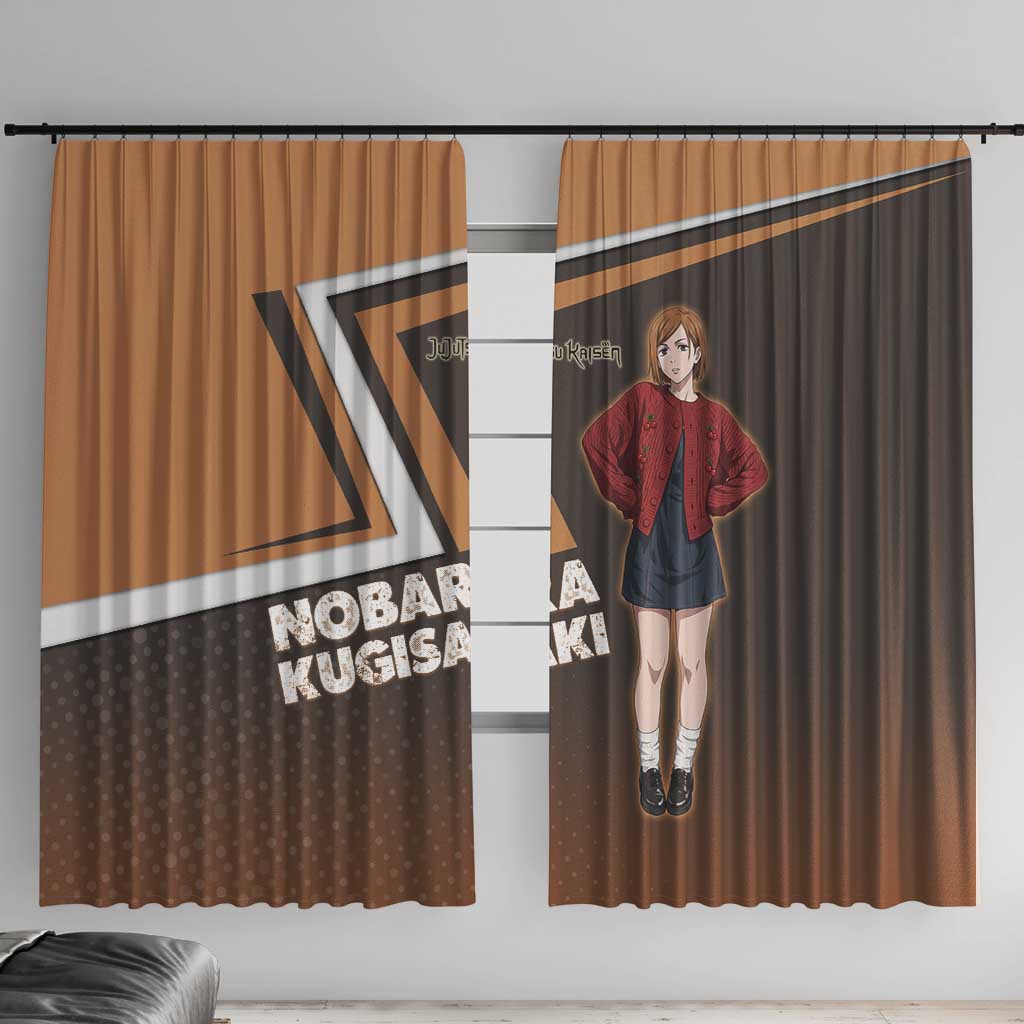 Nobara Kugisaki Window Curtain Jujutsu Kaisen Casual Chic Style
