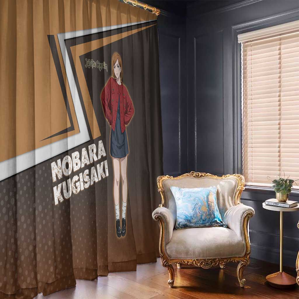 Nobara Kugisaki Window Curtain Jujutsu Kaisen Casual Chic Style