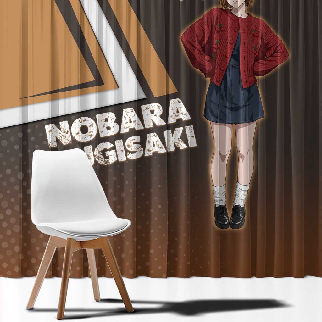 Nobara Kugisaki Window Curtain Jujutsu Kaisen Casual Chic Style