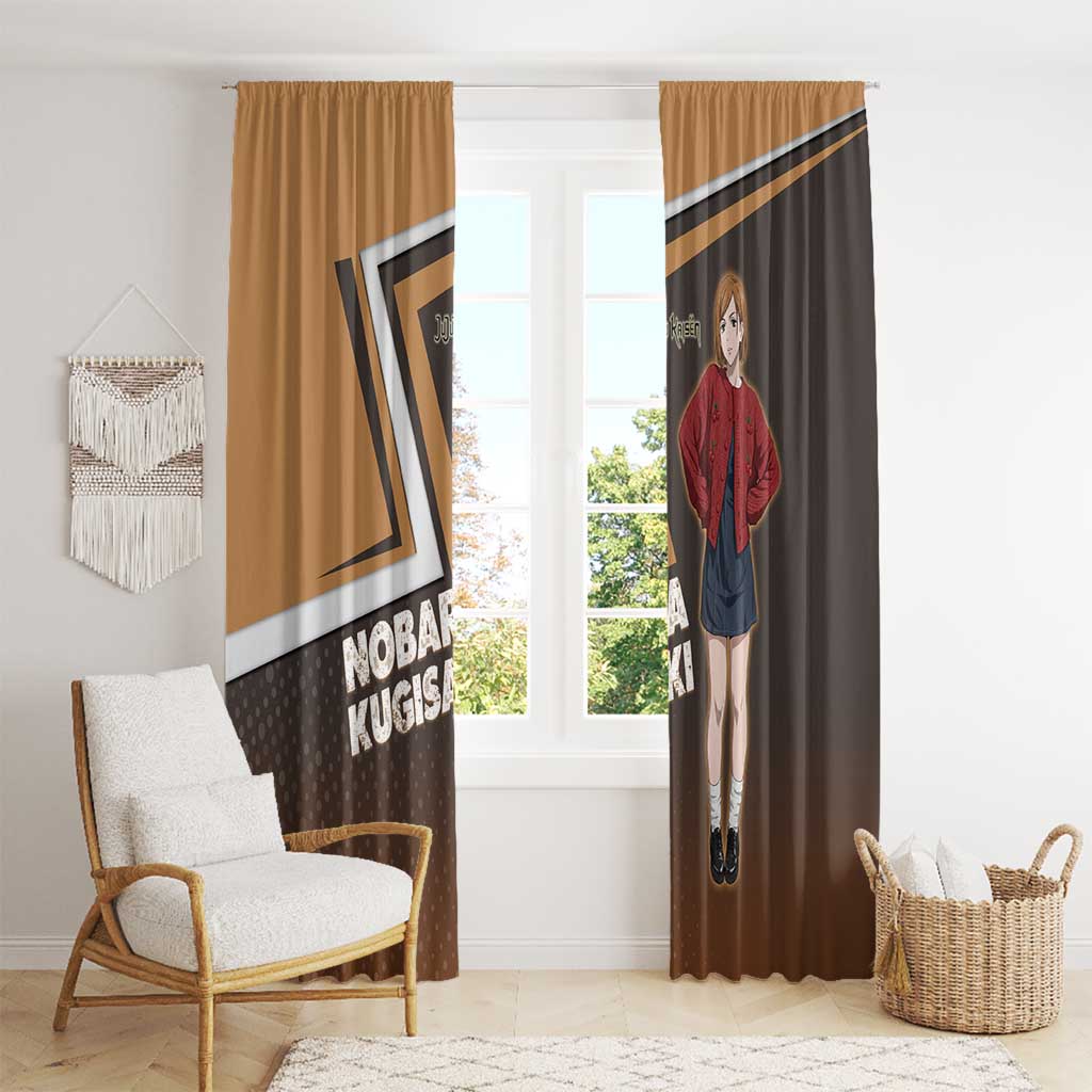 Nobara Kugisaki Window Curtain Jujutsu Kaisen Casual Chic Style