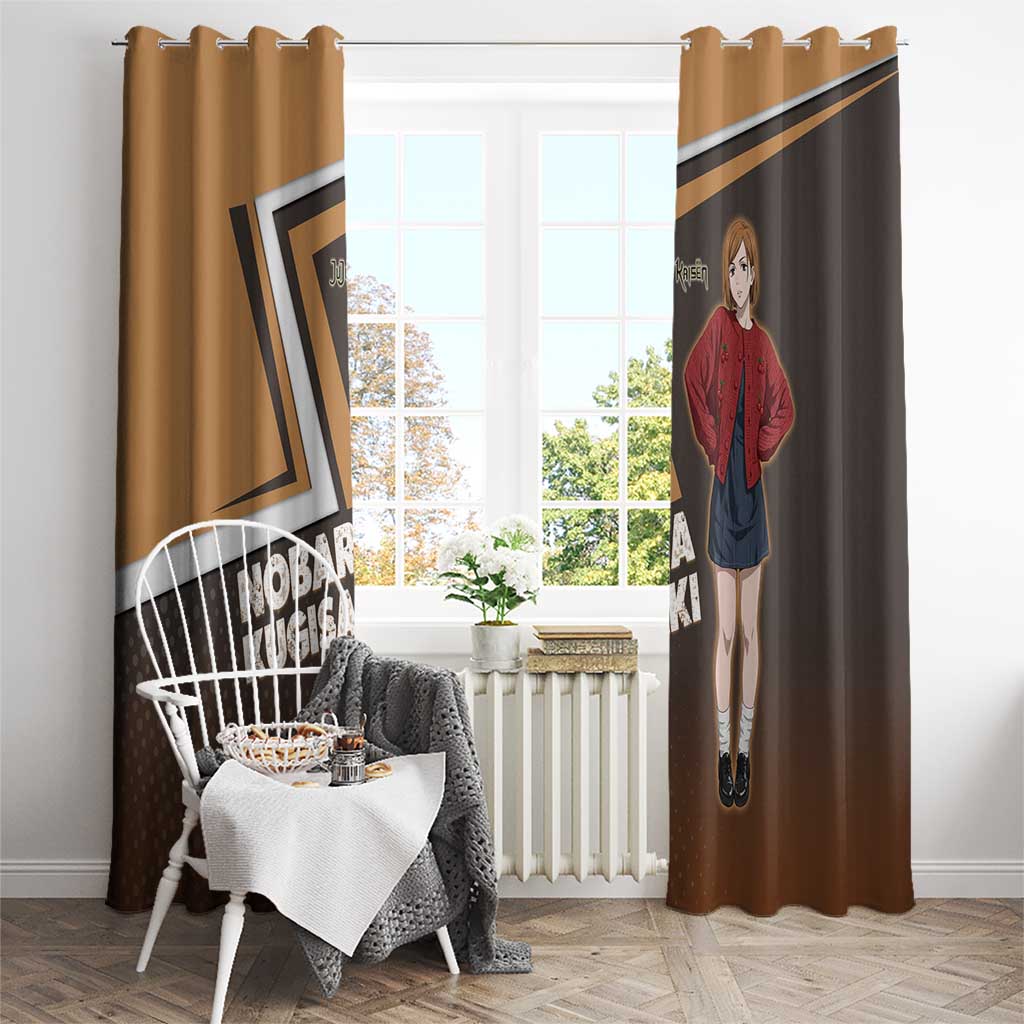 Nobara Kugisaki Window Curtain Jujutsu Kaisen Casual Chic Style