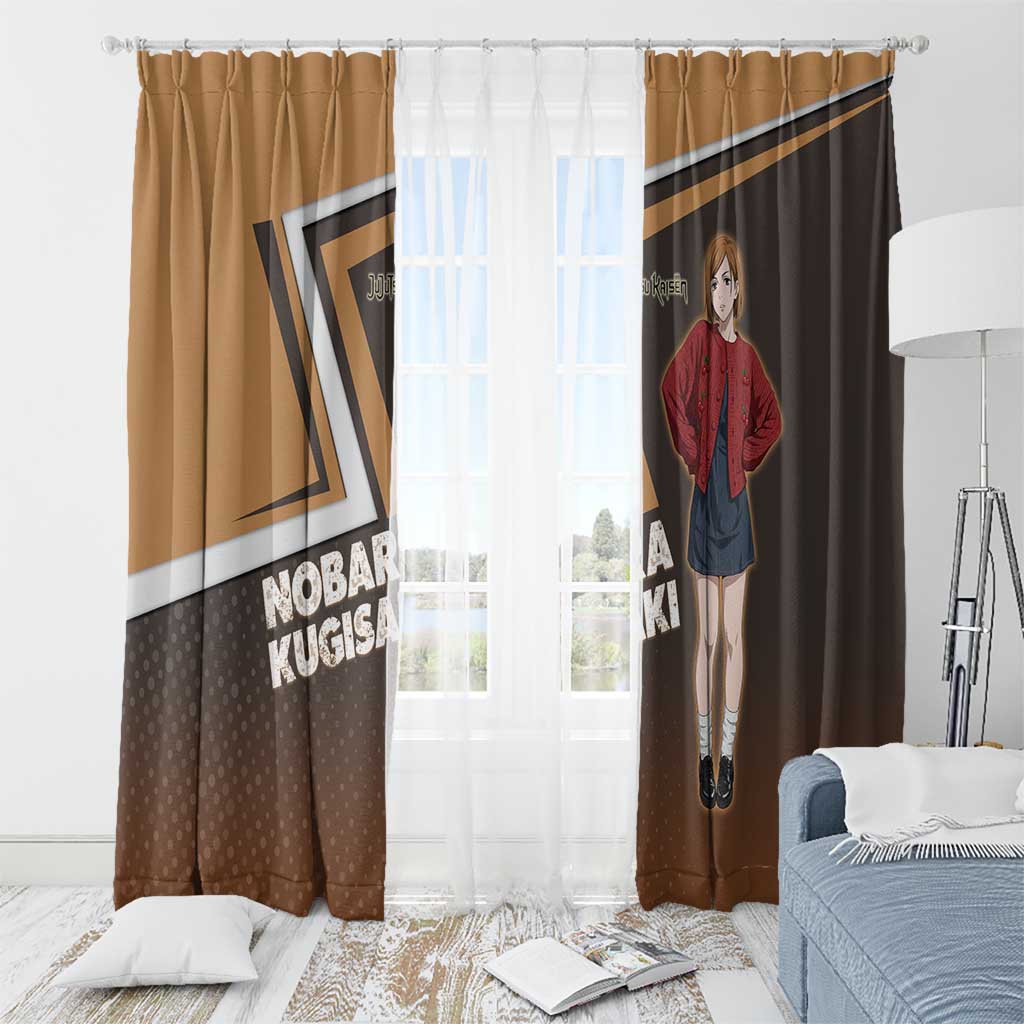 Nobara Kugisaki Window Curtain Jujutsu Kaisen Casual Chic Style