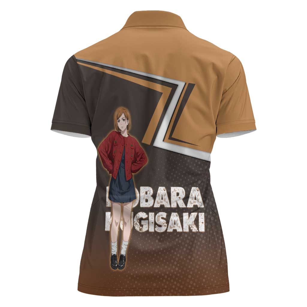 Nobara Kugisaki Women Polo Shirt Jujutsu Kaisen Casual Chic Style