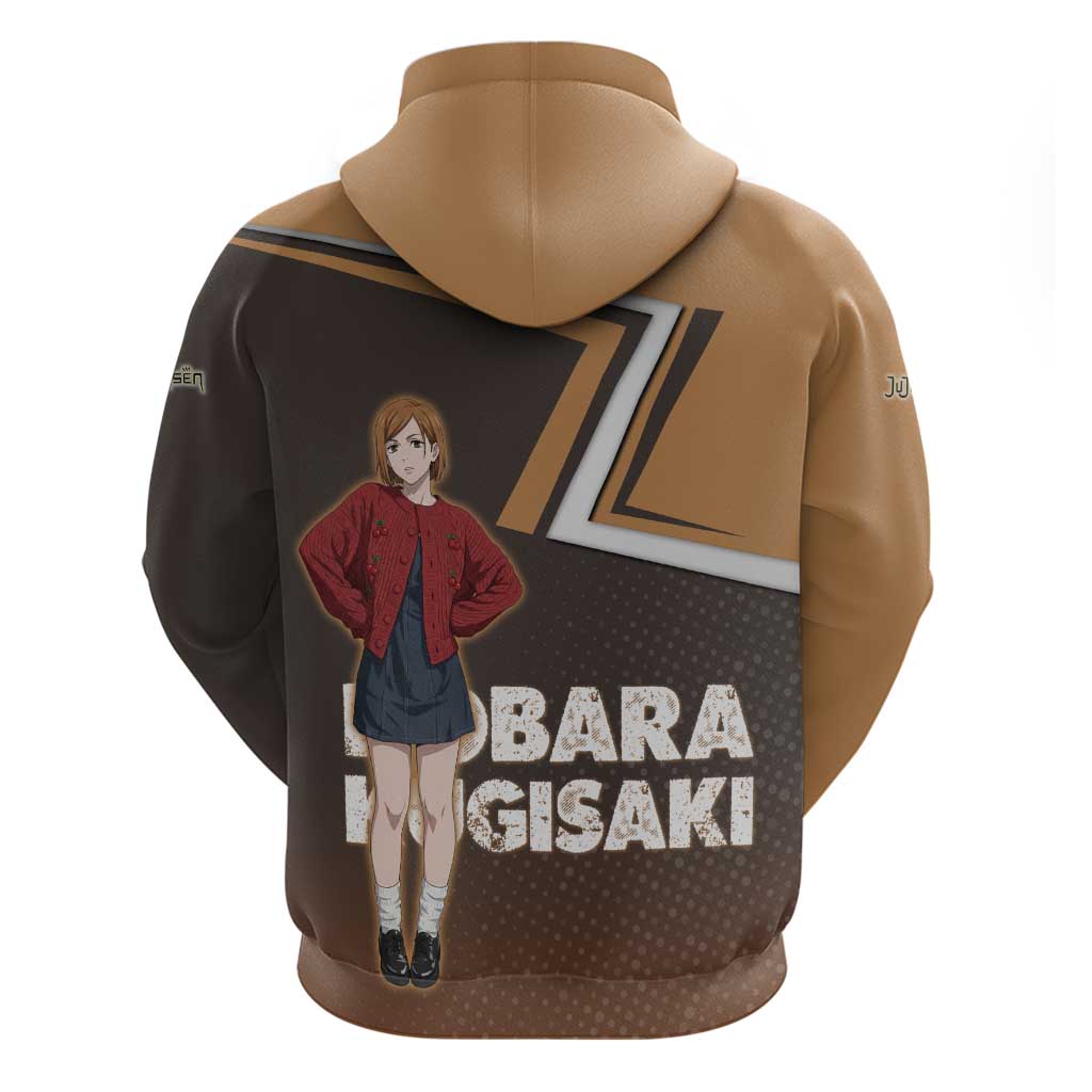 Nobara Kugisaki Zip Hoodie Jujutsu Kaisen Casual Chic Style