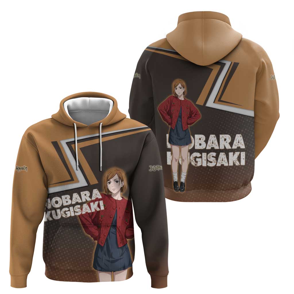 Nobara Kugisaki Zip Hoodie Jujutsu Kaisen Casual Chic Style