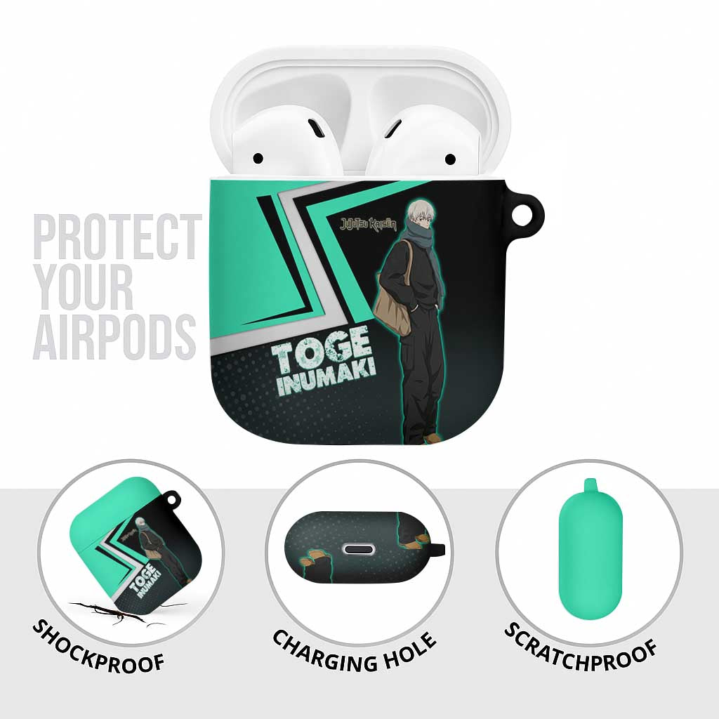 Toge Inumaki AirPods Case Jujutsu Kaisen Winter Streetwear Aesthetic