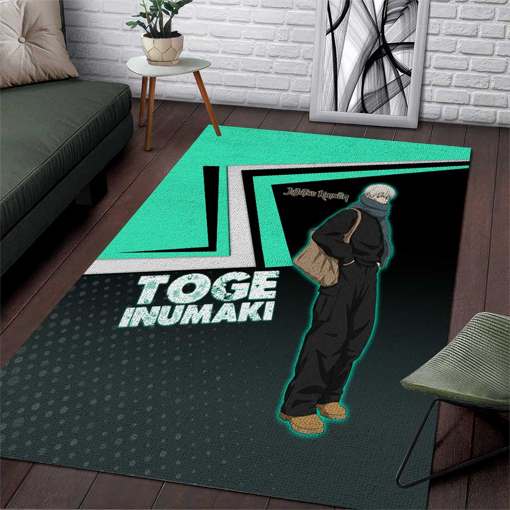 Toge Inumaki Area Rug Jujutsu Kaisen Winter Streetwear Aesthetic