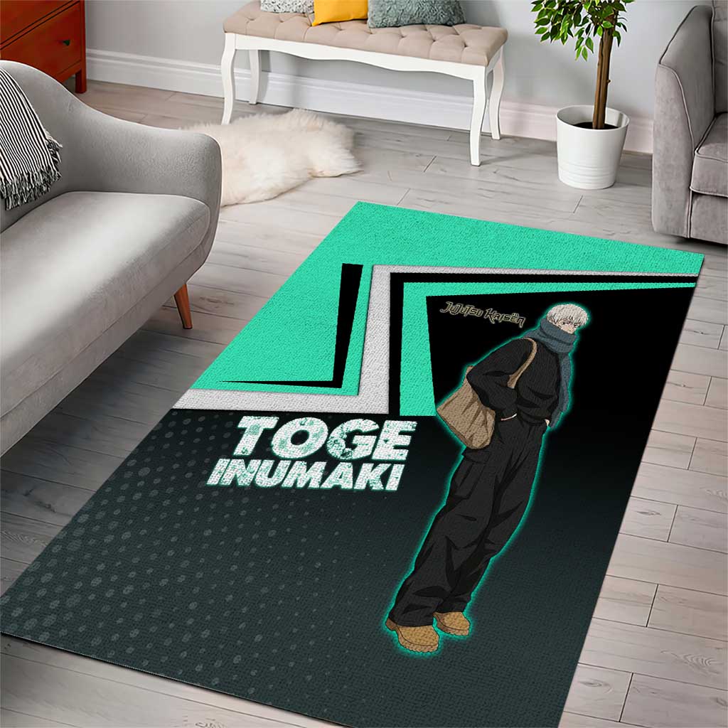 Toge Inumaki Area Rug Jujutsu Kaisen Winter Streetwear Aesthetic