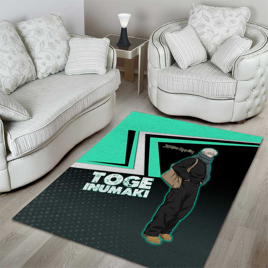 Toge Inumaki Area Rug Jujutsu Kaisen Winter Streetwear Aesthetic