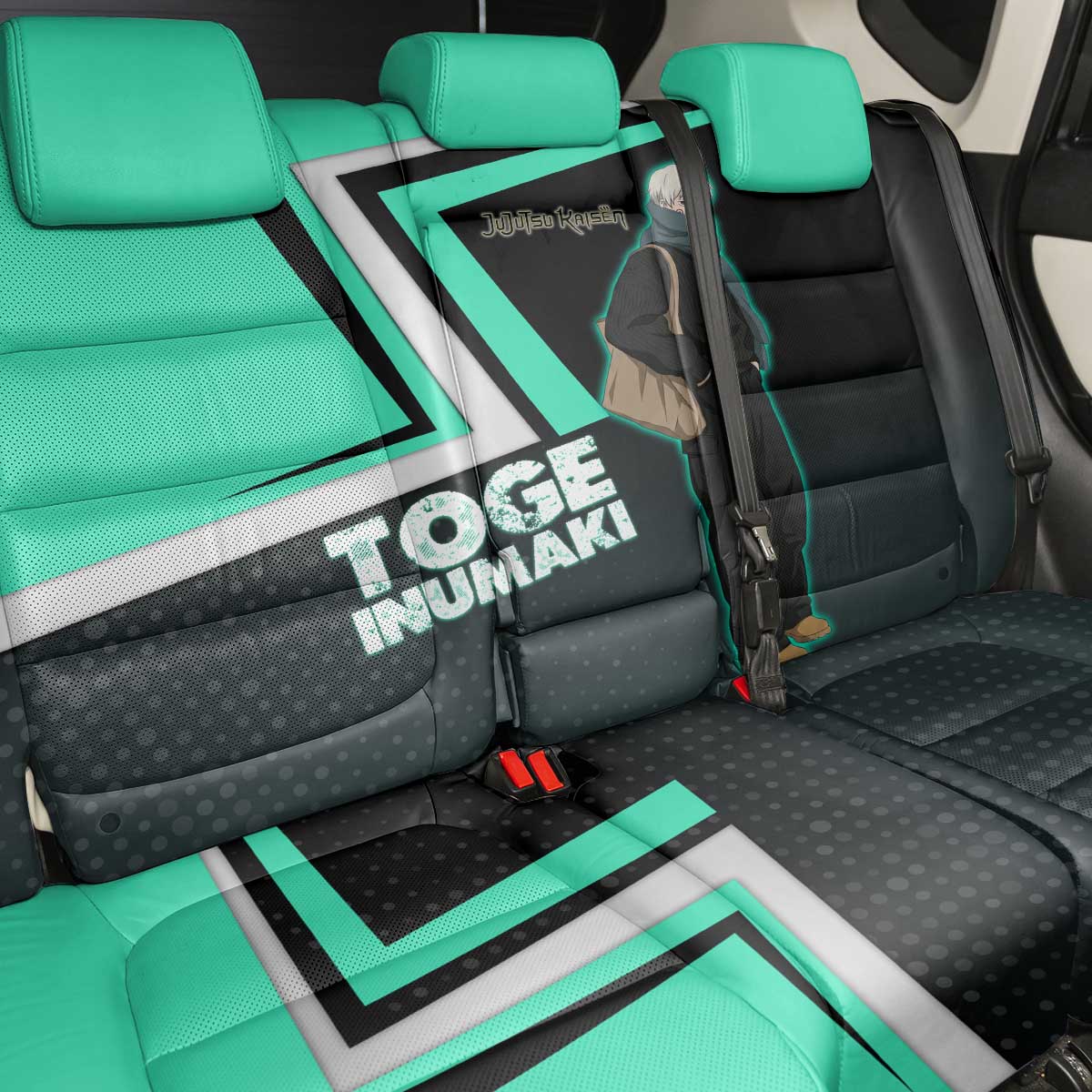 Toge Inumaki Back Car Seat Cover Jujutsu Kaisen Winter Streetwear Aesthetic