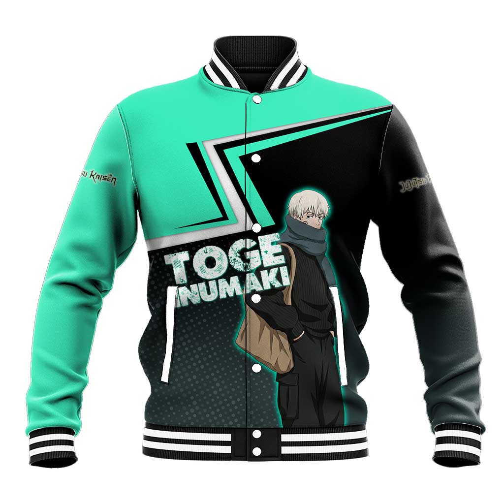 Toge Inumaki Baseball Jacket Jujutsu Kaisen Winter Streetwear Aesthetic