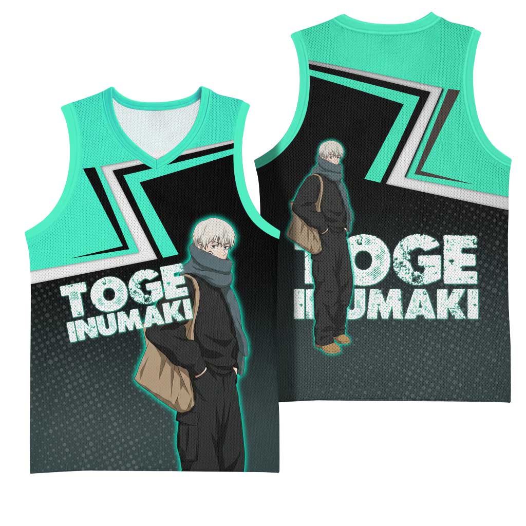 Toge Inumaki Basketball Jersey Jujutsu Kaisen Winter Streetwear Aesthetic