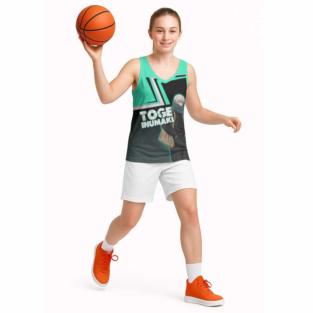 Toge Inumaki Basketball Jersey Jujutsu Kaisen Winter Streetwear Aesthetic
