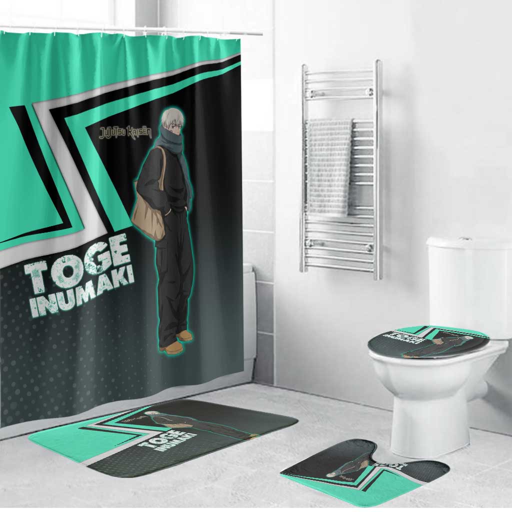 Toge Inumaki Bathroom Set Jujutsu Kaisen Winter Streetwear Aesthetic