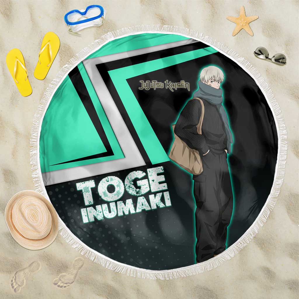 Toge Inumaki Beach Blanket Jujutsu Kaisen Winter Streetwear Aesthetic