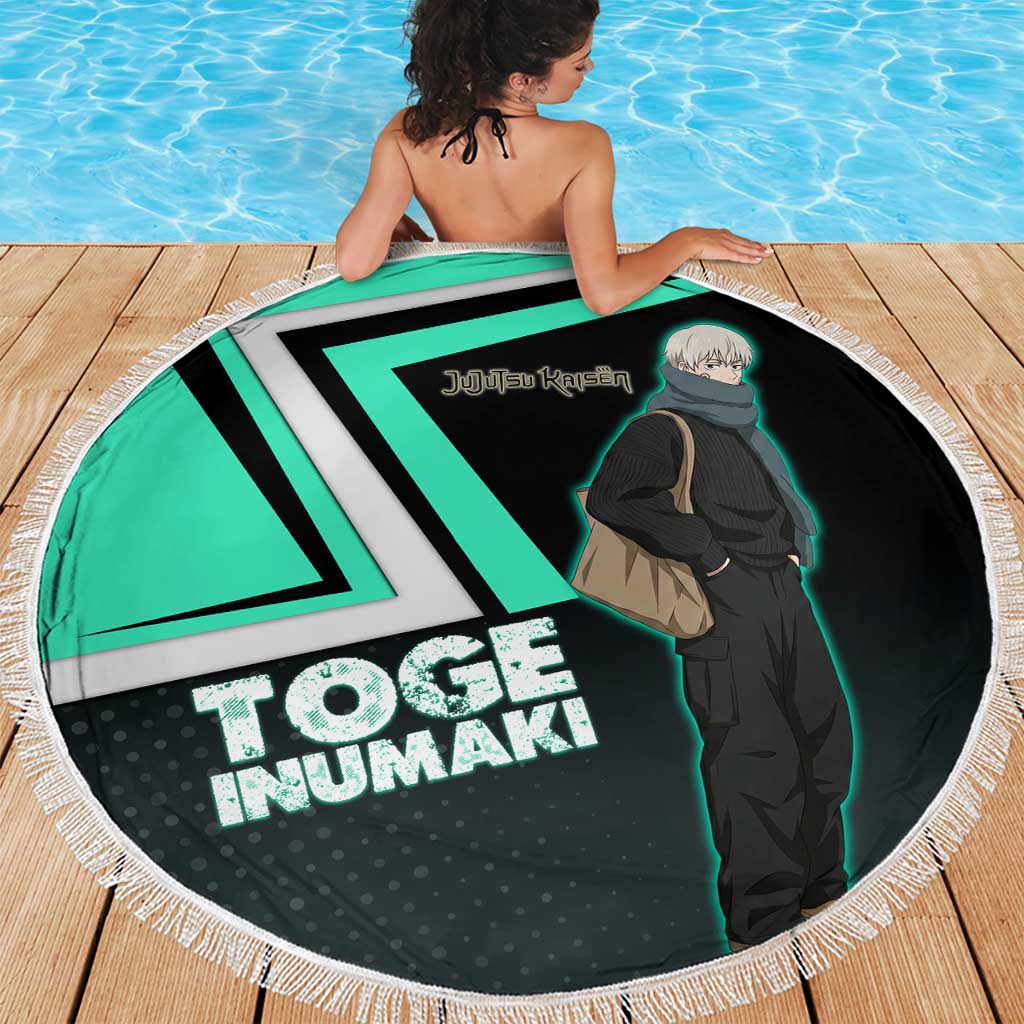 Toge Inumaki Beach Blanket Jujutsu Kaisen Winter Streetwear Aesthetic