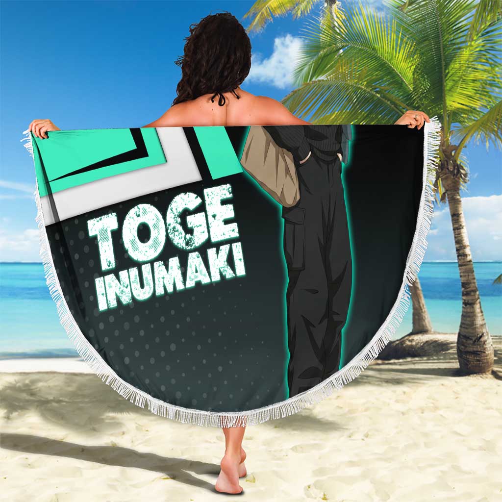 Toge Inumaki Beach Blanket Jujutsu Kaisen Winter Streetwear Aesthetic
