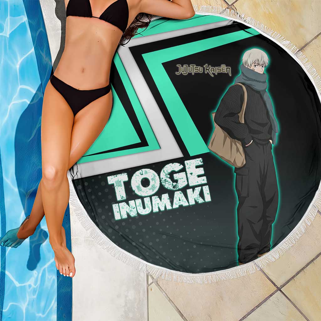 Toge Inumaki Beach Blanket Jujutsu Kaisen Winter Streetwear Aesthetic