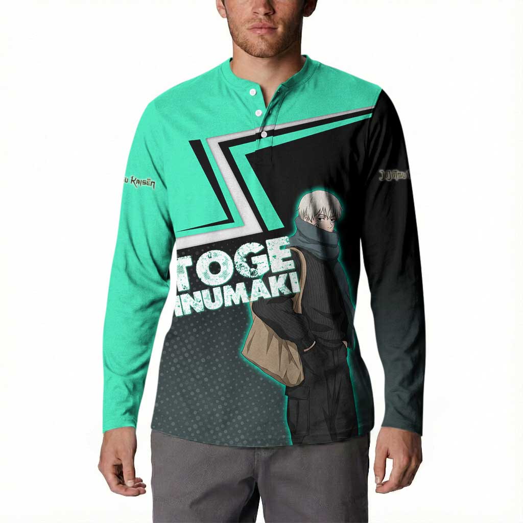 Toge Inumaki Button Sweatshirt Jujutsu Kaisen Winter Streetwear Aesthetic