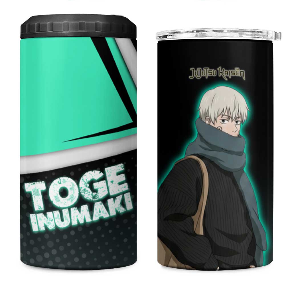 Toge Inumaki 4 in 1 Can Cooler Tumbler Jujutsu Kaisen Winter Streetwear Aesthetic