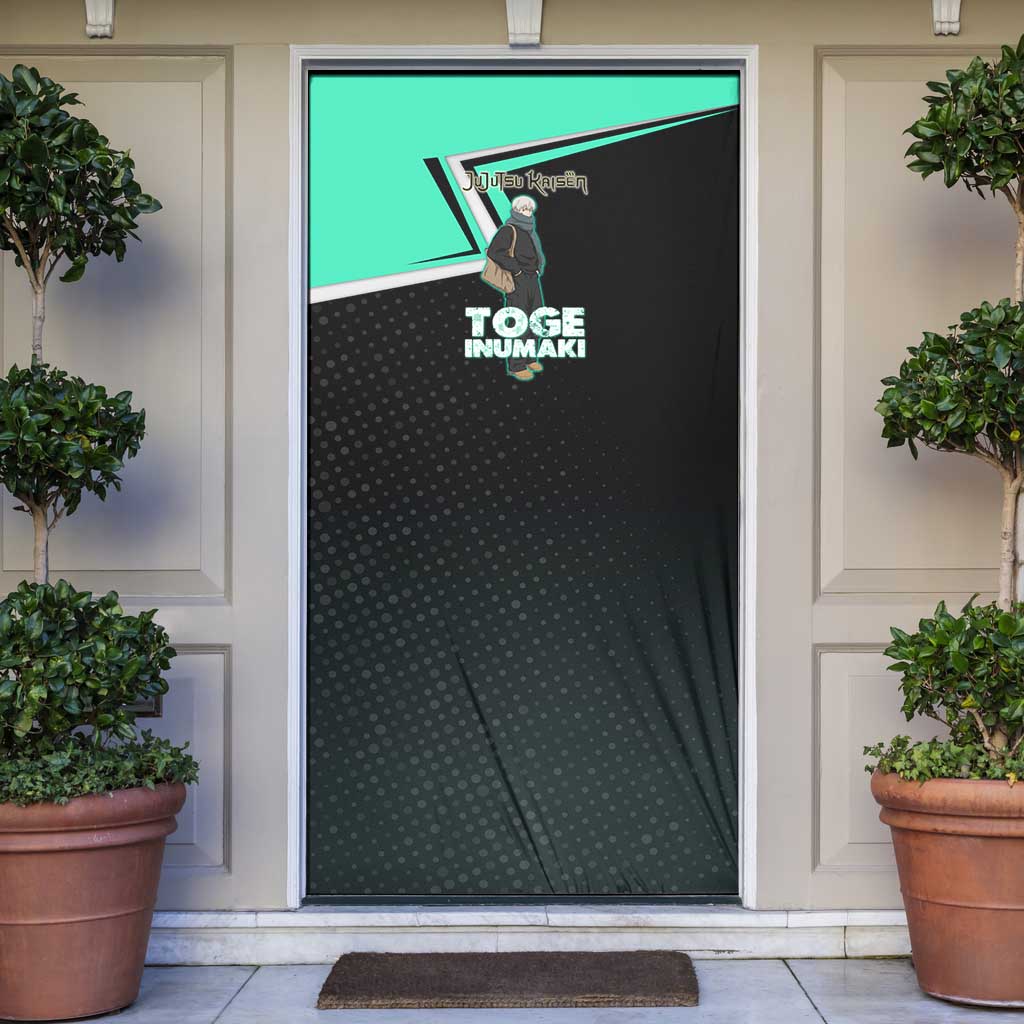 Toge Inumaki Door Cover Jujutsu Kaisen Winter Streetwear Aesthetic