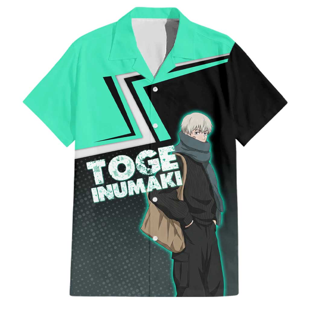 Toge Inumaki Family Matching Long Sleeve Bodycon Dress and Hawaiian Shirt Jujutsu Kaisen Winter Streetwear Aesthetic