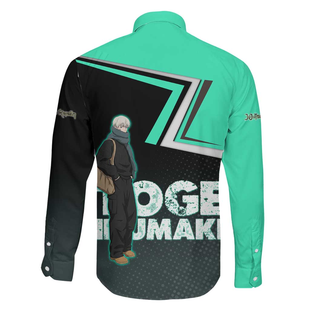 Toge Inumaki Family Matching Long Sleeve Bodycon Dress and Hawaiian Shirt Jujutsu Kaisen Winter Streetwear Aesthetic
