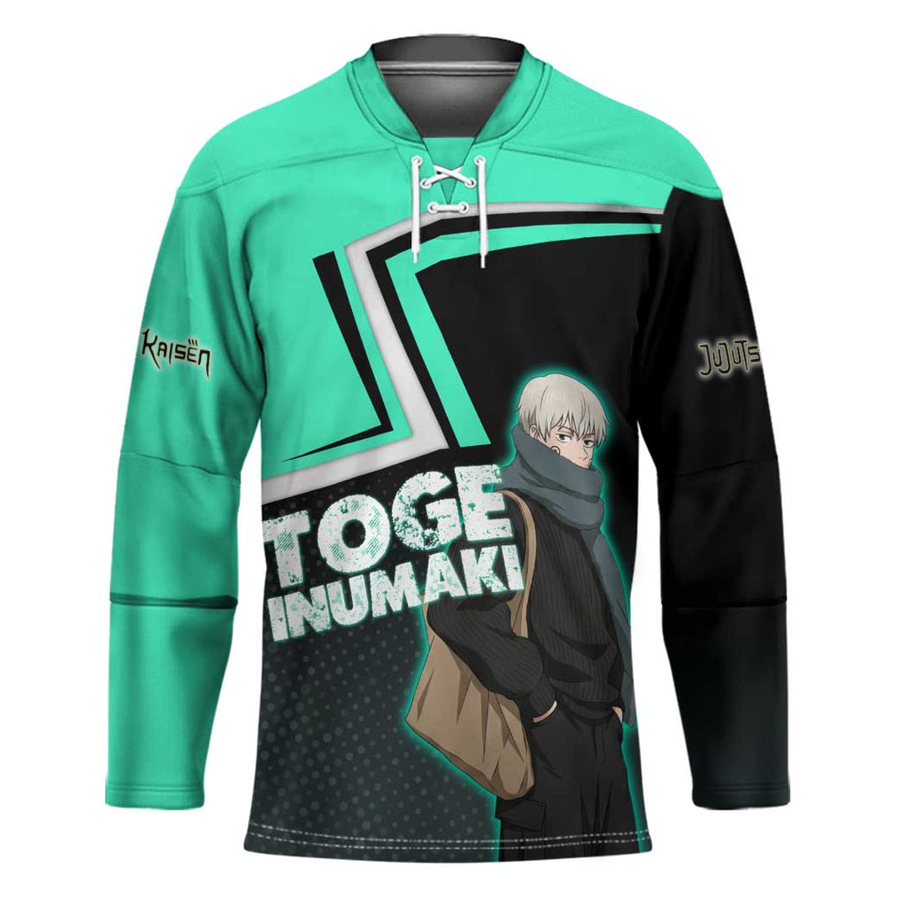 Toge Inumaki Hockey Jersey Jujutsu Kaisen Winter Streetwear Aesthetic
