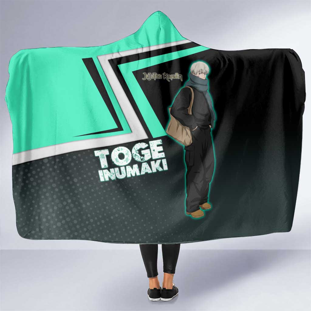 Toge Inumaki Hooded Blanket Jujutsu Kaisen Winter Streetwear Aesthetic